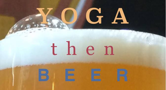 Yoga and Beer event