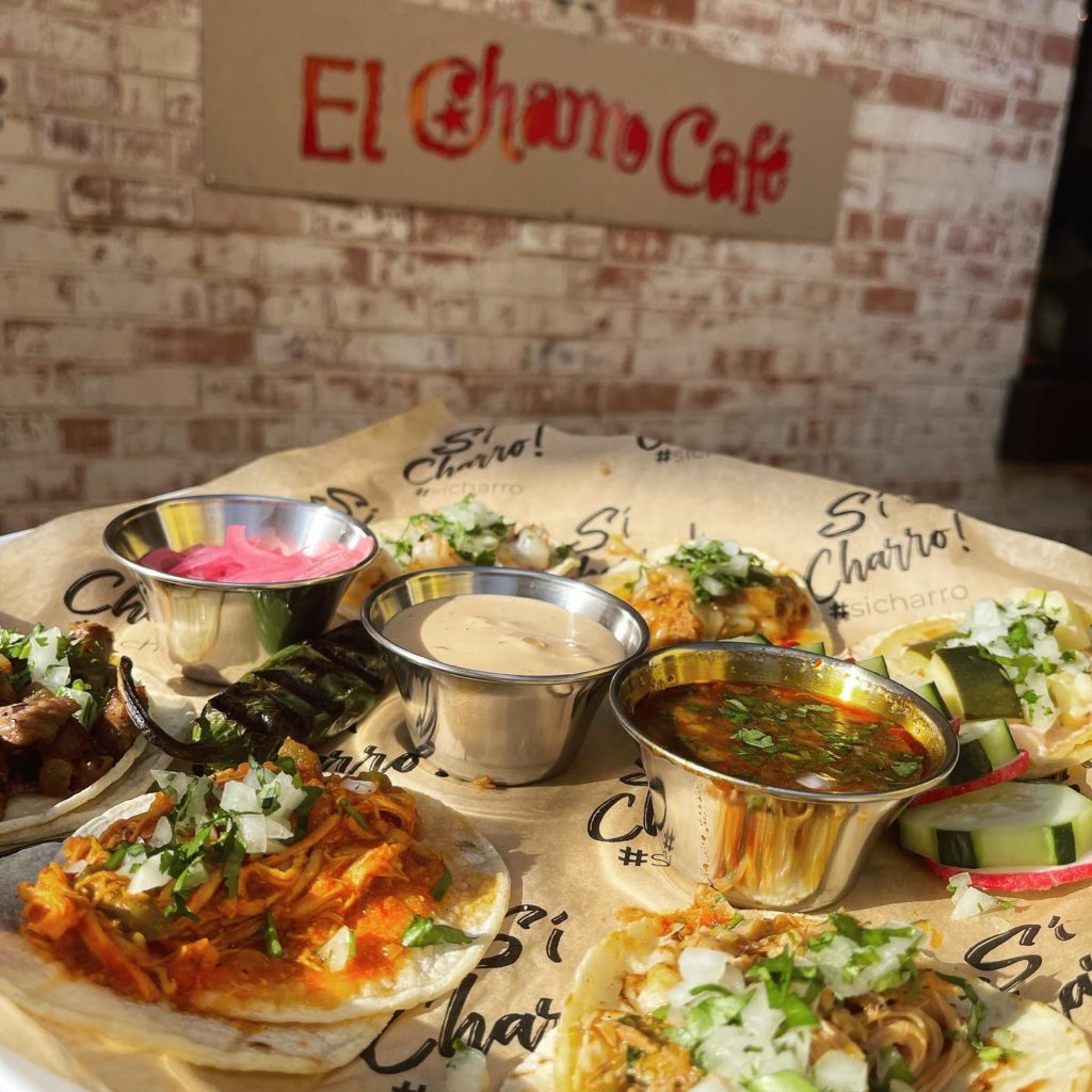 El Charro Café platter