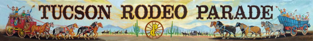 A graphic for the Tucson Rodeo Parade