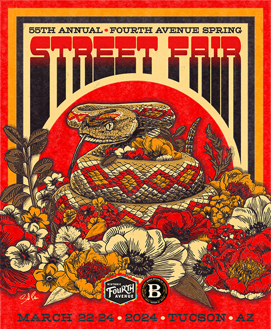 Poster for the 4th Street Fair