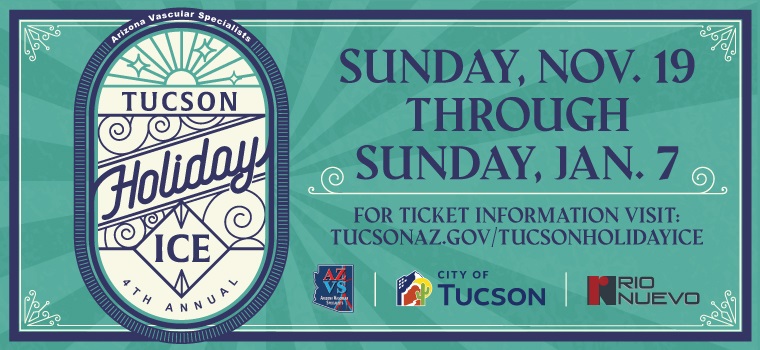 Tucson Holiday Ice promotional graphic
