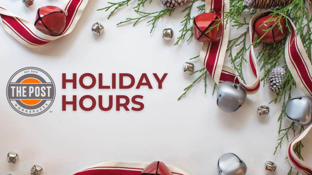 holiday hours social post