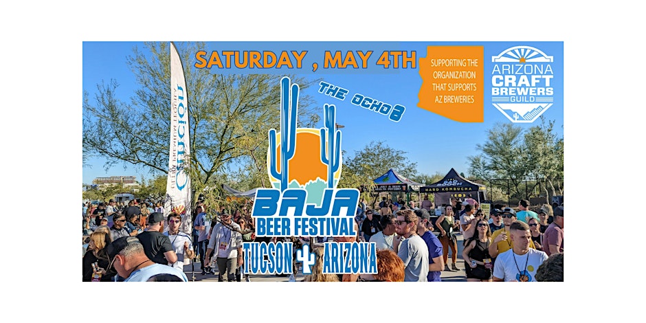 Poster of Tucson's annual Beer Baja festival.